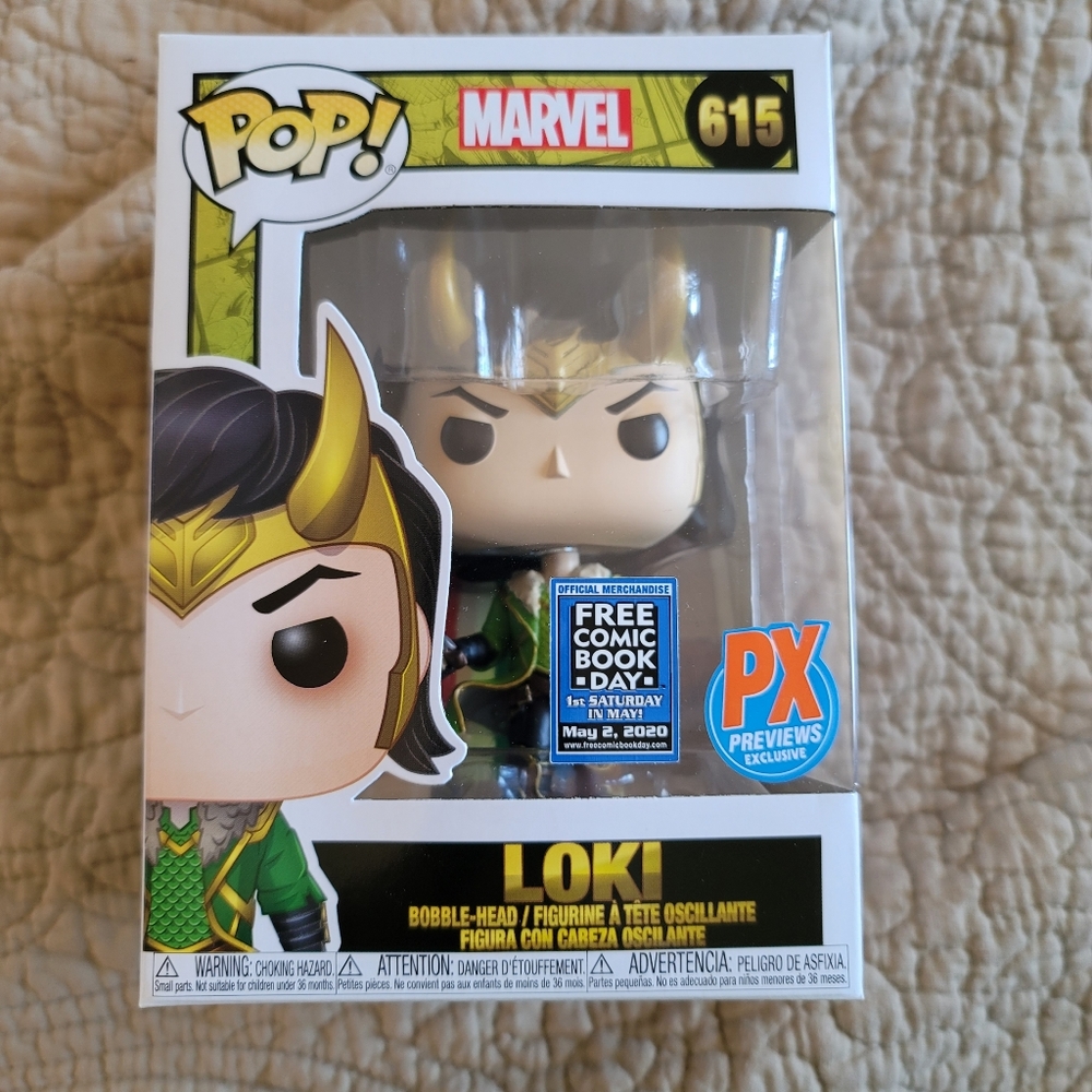 Loki Pop #615 National Comic Book Day Excl.